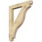 Ekena Millwork Funston Arts & Crafts Rough Sawn Bracket, Douglas Fir, 4"W x 34"D x 42"H BKT04X34X42FST03RDF - alternate 1